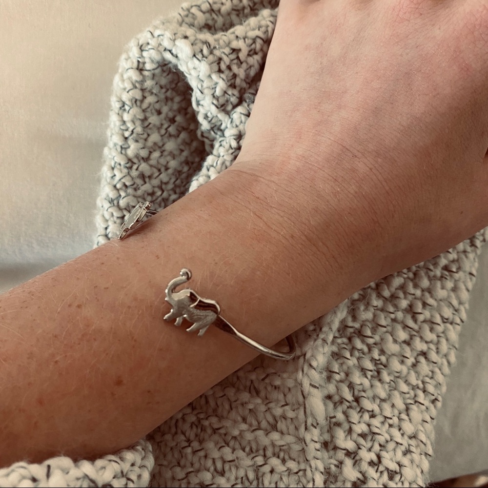 Elephant Cuff Silver